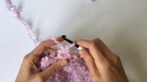 Вязание крючком из буклированной пряжи