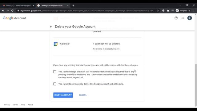 How to Delete Gmail account Permanently (2021) смотреть онлайн