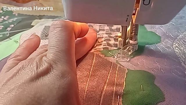 Просто взяла и сшила из ненужных лоскутов.