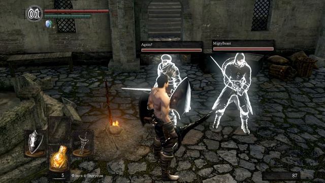 НАЧАЛСЯ БЕШЕННЫЙ КООП - DARK SOULS: REMASTERED #2 смотреть онлайн