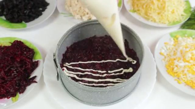 "ГРАФ" Шикарный Салат На Любой Праздник! Необычайно вкусный салат с самой простой Свеклой! смотреть онлайн