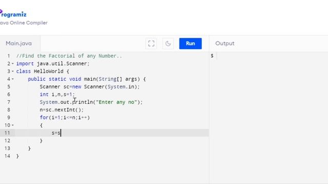 Find the factorial of any number in java||Factorial ||#26 смотреть онлайн