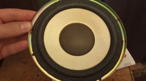 T17PL07D6 НЧ динамик от Technics с новым подвесом