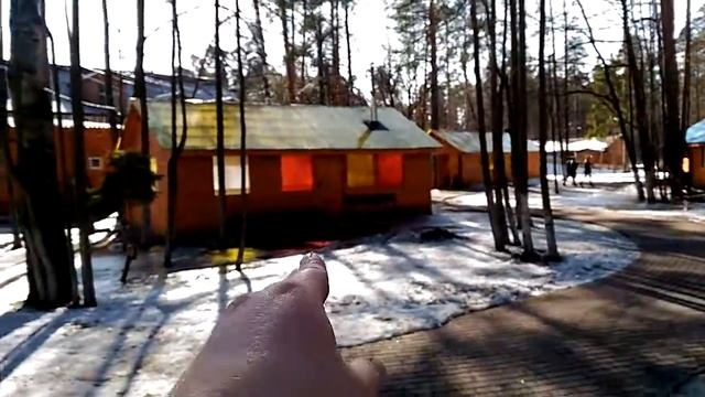 База отдыха. Пикник. Костёр. Солнце. Лес. 10.03.2017г. смотреть онлайн