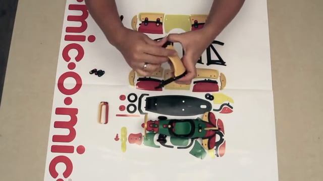 Конструктор "Mic-o-Mic" Самолет биплан от hittoy.ru смотреть онлайн