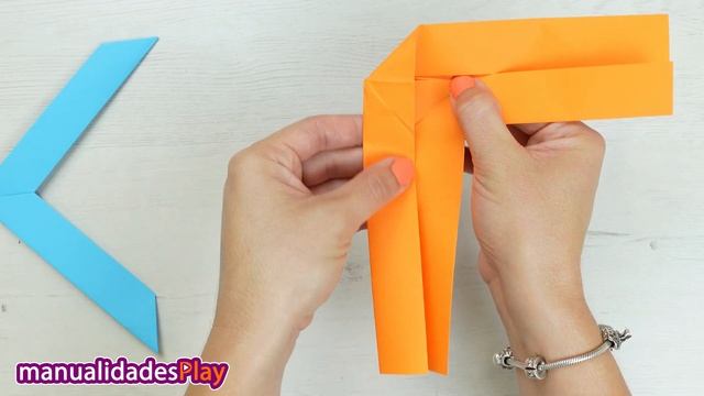Cómo Hacer Un Boomerang De Papel Fácil
