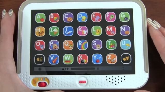 Learn ABC Alphabet ABC Fisher Price Laugh & Learn Smart Stages Tablet! ABC Alphabet Video Toy Revie смотреть онлайн
