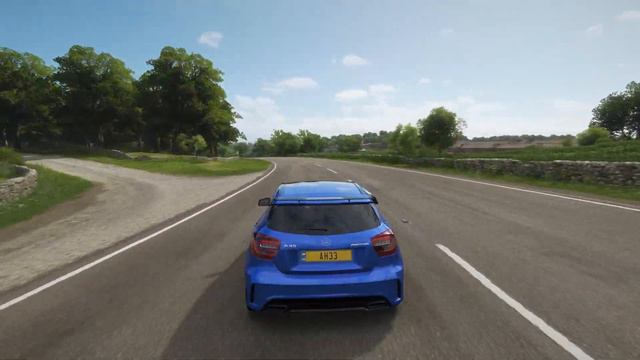 Archie Hamilton Mercedes AMG a45 Forza Horizon 4 Logitech g29 4k gameplay смотреть онлайн