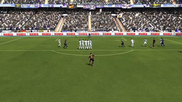 fifa14 Мой гол Месси со Штрафного удара. смотреть онлайн