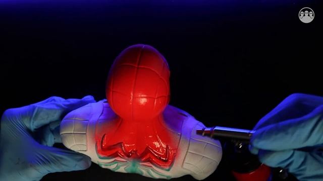 Spiderman: 3D Printing Time-Lapse & Painting