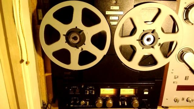 Комбинированный катушечный магнитофон приставка 