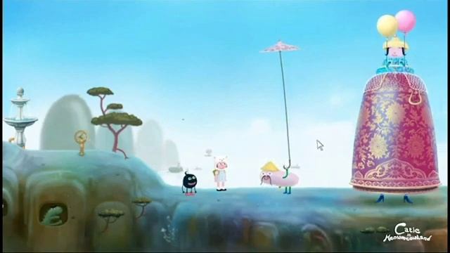 Помогите маленькой Кэти вернуться домой в игре Catie In MeowmeowLand!