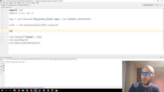 Feature detection (SIFT, SURF, ORB) – OpenCV 3.4 with python 3 Tutorial 25 смотреть онлайн