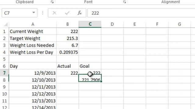 Tracking Your Weight Loss Goal With Excel - Logical Weight Loss смотреть онлайн