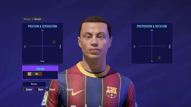 FIFA 21 Faces Virtual Pro Club Look Alike Sergino Dest // Barcelona // USA