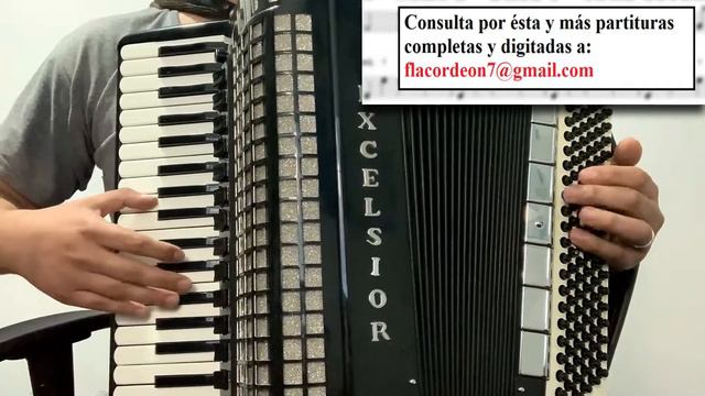 🌹 ESTANCIA LA GUAINA - TUTORIAL PARA ACORDEON A PIANO - AVELINO FLORES смотреть онлайн