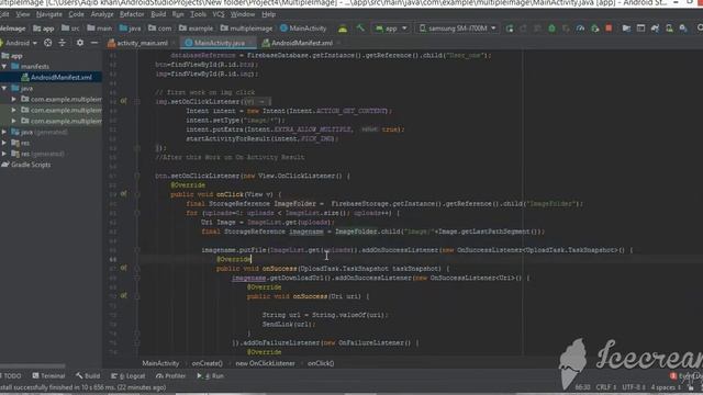 How to select and Upload Multiple image firebase Part 2 смотреть онлайн