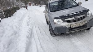 Полный привод не смог - Daewoo Winstorm.