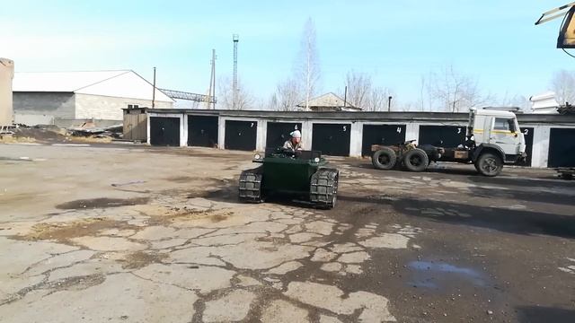 Вездеход БОРУС - первый выезд. смотреть онлайн