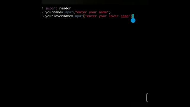 Creating a love calculator or predictor with python смотреть онлайн