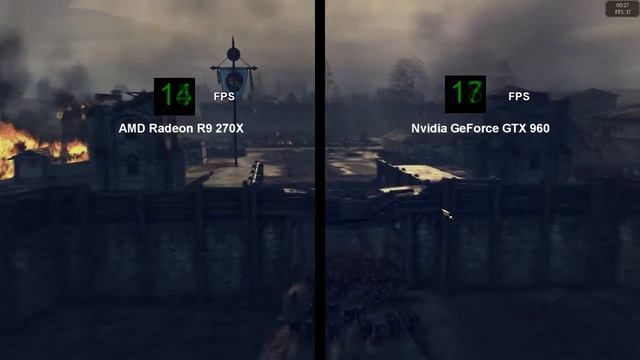 R9 270X Vs GTX 960 -- I3-6100