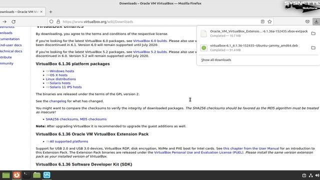 How to Install VirtualBox 6.1 on Linux Mint 21 | SYSNETTECH Solutions смотреть онлайн