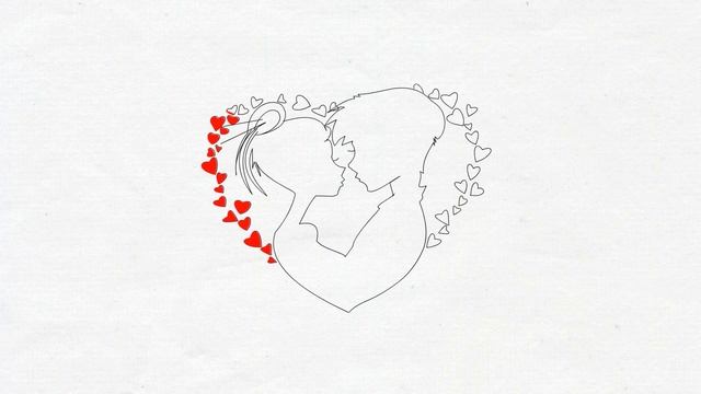 Love is Любовь это Вставка в видео Рисуется и пишется смотреть онлайн