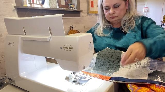Batik Boho Throw Ep.4 - Machine Quilting & Binding