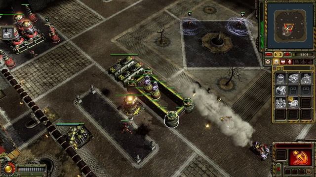 Red Alert 3 Uprising - Commander's Challenge. Tesla's Castle in 4:22. Current PB смотреть онлайн