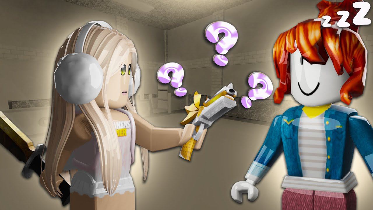 ММ2 троллю ИГРОКОВ ФЕЙКОВЫМ ПИСТОЛЕТОМ *поверили?* (MM2 ROBLOX) смотреть онлайн
