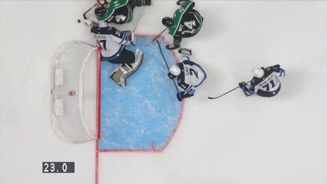 Jason Robertson's Late Game Equalizer Vs. Jets Upheld After Review смотреть онлайн