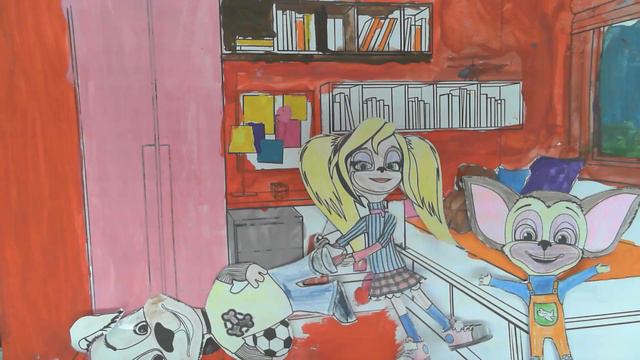 История «Дружок и Роза укладывают Малыша спать» смотреть онлайн