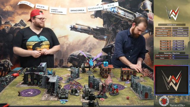 Twitch-plays Warhammer 40k Battle Report Tyranids VS Death Guard! смотреть онлайн