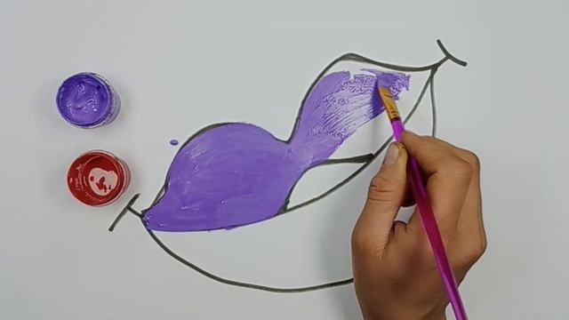 Bolalar uchun lab bòyoq chizish/Drawing Lipstick and lip for kids/рисование помада и губ для детей смотреть онлайн