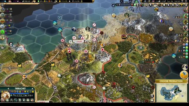 Part 8 Japan Civilization 5 Vox populi let's play смотреть онлайн