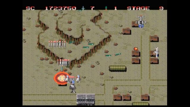 Sega Mega Drive 2 (Smd) 16-bit Task Force Harrier EX Stage 9
