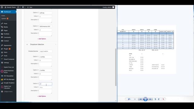 T Shirt Printing Tutorial 2020 | Stylish Cost Calculator for WordPress смотреть онлайн