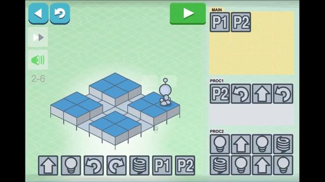 Hour of Code: Lightbot - Level 2-6 Full Tutorial смотреть онлайн