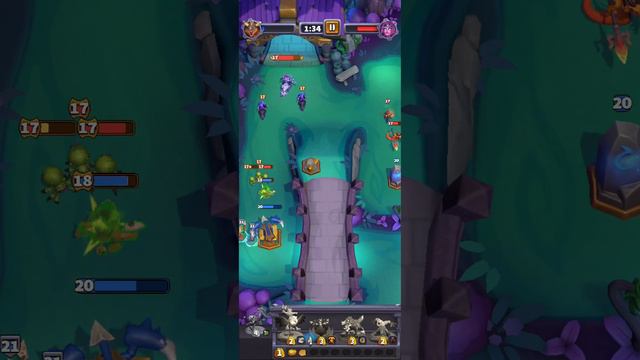 Warcraft Rumble - Raene Wolfrunner HEROIC MODE - Beast Build Gameplay смотреть онлайн