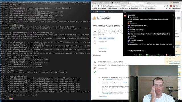 Demo-ing/Fixing Python Bot Voice Commands and UI tweaks смотреть онлайн