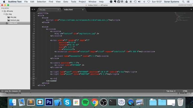 A-Frame WebVR Tutorial 8 - Skybox смотреть онлайн