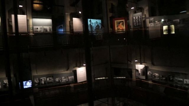 panoramic lift in the Mole Antonelliana (downward) смотреть онлайн