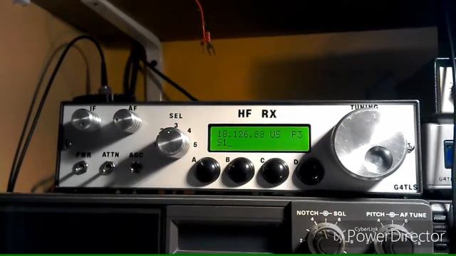 HF Radio Receiver AD9850 plus PLL смотреть онлайн