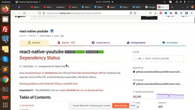 How To Embed YouTube Videos in React Native | React Native Tutorial смотреть онлайн