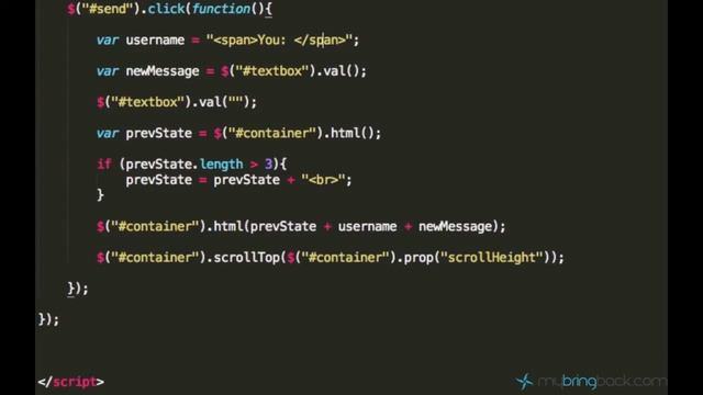 jQuery and AJAX Tutorials 12 | Adding the Username смотреть онлайн