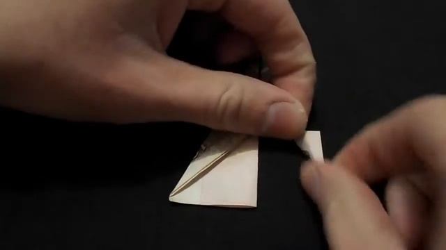 Оригами из денег Сапог из купюры смотреть онлайн