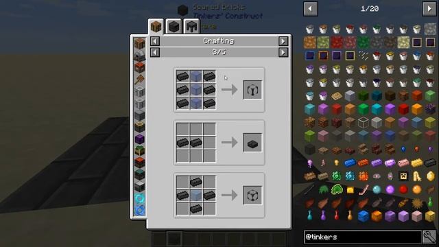 MineCraft 1.12.2 Tinker's Construct Tutorial Part 1 смотреть онлайн
