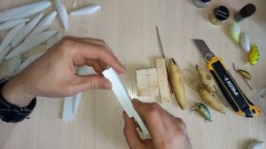 Из чего делать воблер? вспененный пвх бальса или пенопласт?