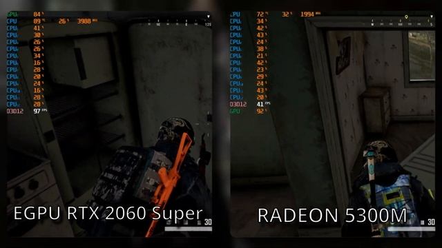 Test PUBG на MacBook Pro 2019 с внешней видеокартой (EGPU) RTX 2060 Super. смотреть онлайн