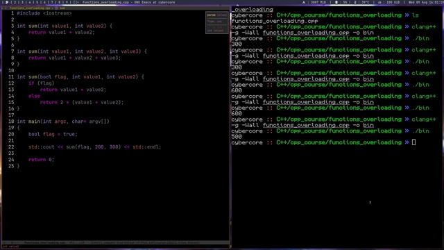 C++ понятный курс для начинающих. #29 Перегрузка функций. Function overloading. смотреть онлайн